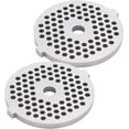 thumbnail image 5 of 2Pcs Meat Grinder Blade, Stainless Steel Electric Mincer Blade Grinding Plate Round Hole For 5/ B Type Grinder ( 3Mm 56 Holes ), 5 of 5