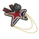 thumbnail image 1 of coser estrella insignia borla cadena tela broche alfileres bisutería Salvador Insignia de tela Broche, 1 of 7