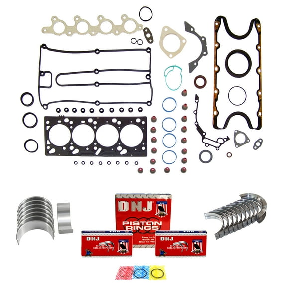 DNJ RRK461 Re-Ring Kits Set Fits Cars & Trucks 02-03 Ford 2.0L DOHC