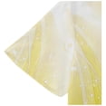 thumbnail image 2 of Camisas Oversize Hombre Moda para hombre Casual Beach Seaside 3D Impresión digital Hebilla Solapa Camisa de manga corta Top (Yellow, S), 2 of 7