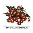 thumbnail image 3 of Yonrjhukm Artificial Silk Chamomile Daisy Wedding Flowers, Realistic Faux Floral Decoration for Home, Photography, and Events, Long-lasting, Allergy-friendly Polyester Fiber Blooms, 3 of 6