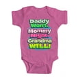 thumbnail image 1 of Baby "Grandma Will" Bodysuit - Raspberry - 12M, 1 of 1