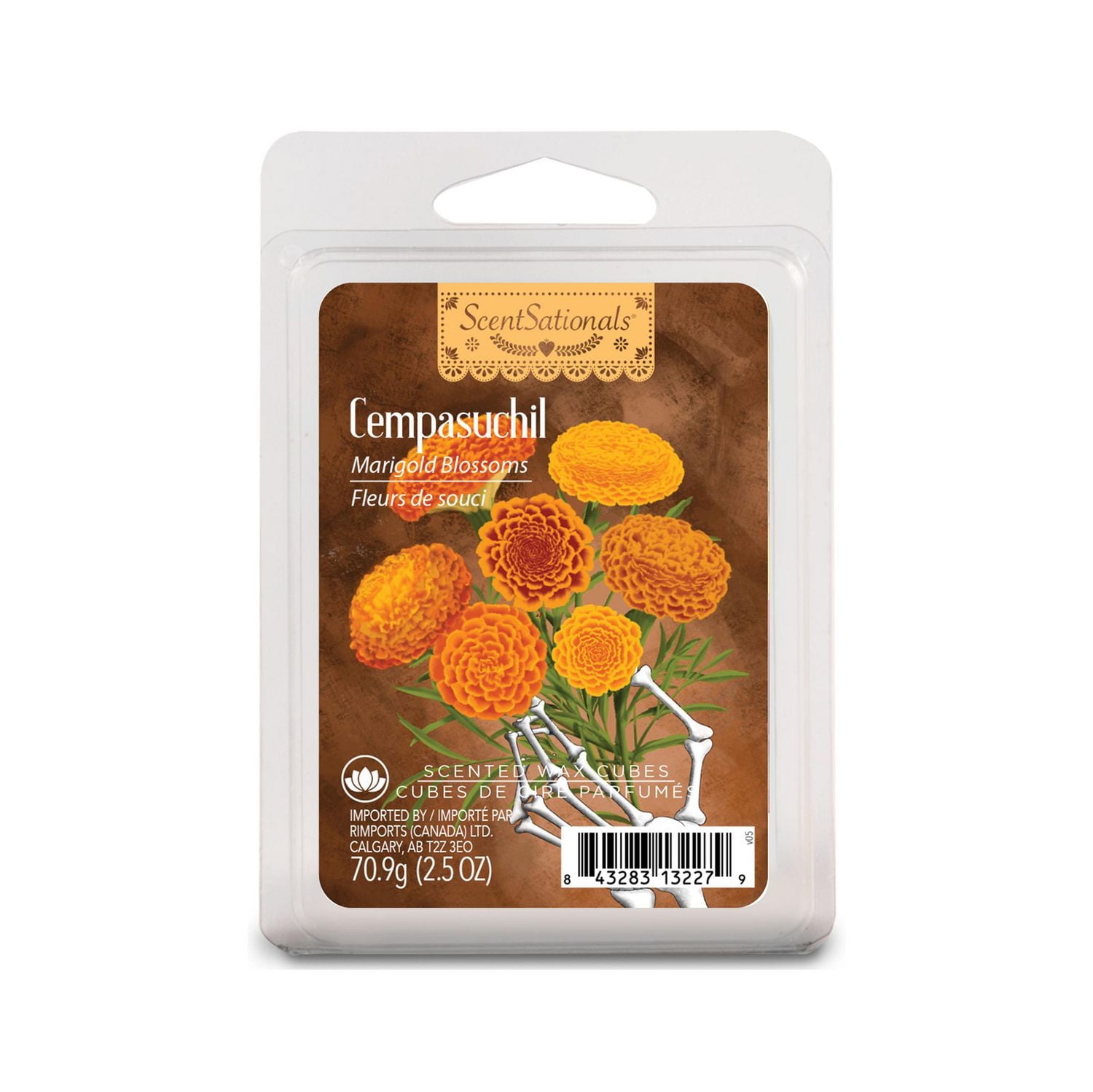 ScentSationals Scented Wax Cubes - Cempasuchil Marigold Blossoms