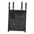 thumbnail image 2 of Vajilla al aire libre Bolsa de almacenamiento Tela Oxford Equipo de camping Cubiertos Bolsa Impermeable Portátil Colgando BBQ Palillos Tenedor Negro shamjiam almacenamiento de vajilla de picnic, 2 of 9