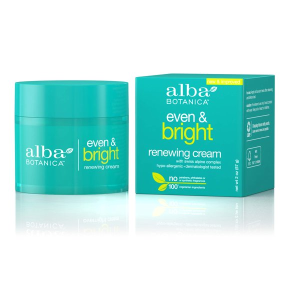 Crema renovadora Alba Botanica Even and Bright 60 ml