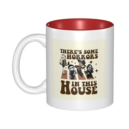 

Horror Movie Characters Coffee Mug Fun Mugs Red
