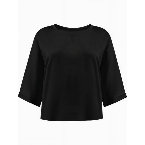 Women's Oversized Workout Cropped T Shirts Crew Neck Short Sleeve Casual Loose Summer Crop Tee Tops