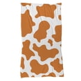 thumbnail image 1 of Cobija Manta Frazada Juana Gallo Diseño de Animal Print de Vaca Café Ultra Ligera, 1 of 5