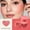 D, variant on SDJMaBlush Stick Blush Cream Rouge Blush Cheek Sponqe Signet Blush Heart Head Matte Long-lasting Multi-functional Highly Pigmented Facial Make-up Rouge 7ml
