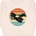 thumbnail image 3 of Inktastic Vintage Airplane Retro Sunset Toddler Sweatshirt, 3 of 4