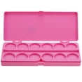 thumbnail image 6 of LAZIOEGR 24‑Grid Nail Art Palette – Durable Plastic Mixing Tray for Paint, Pigment, Watercolor & Nail Polish, Rose Red, 6 of 9