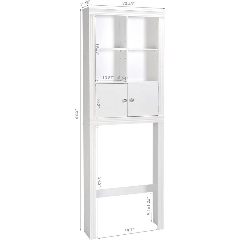 Organize your space with the Longzon shower shelf. 