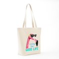 thumbnail image 7 of CafePress - Living The Good Life Tote Bag - Unisex Canvas Tote Bag, Beige, 1-Piece, 7 of 7
