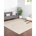 thumbnail image 3 of Rugs.com Finsbury Collection Rug – 7' 10 Square Ivory Medium Rug Perfect For Living Rooms, Kitchens, Entryways, 3 of 9