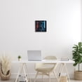 thumbnail image 4 of Stupell Industries Bohemian Sci-Fi Cat with Glowing Saber Black Framed Giclee Art, 12 x 12, by Jim Baldwin, 4 of 8