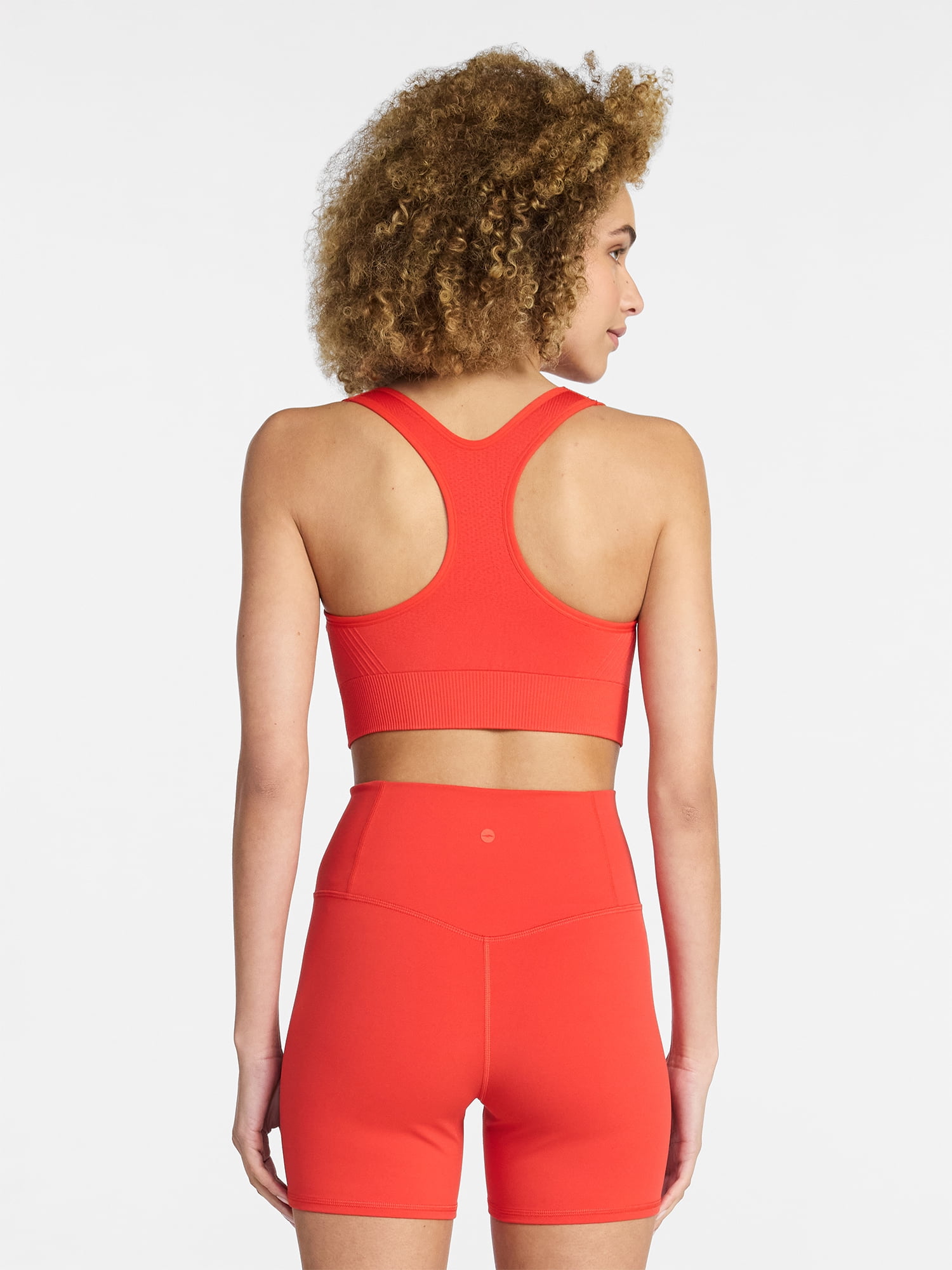 Avia Women's Medium Support Seamless Racerback Sports Bra, Sizes S-XXXL