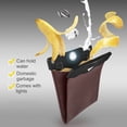 thumbnail image 4 of Co-pilot Dustbin Folding Leak-proof Faux Leather Multifunctional Vehicle Trash Can for Car, 4 of 12