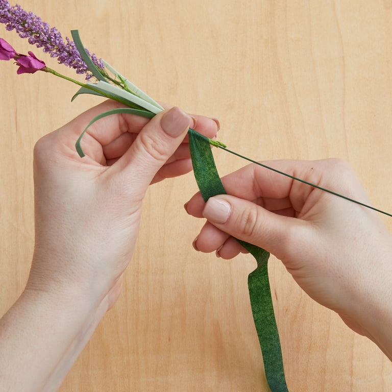 FloraCraft Floral Tape 0.5 inch x 60 feet Green - Walmart.com
