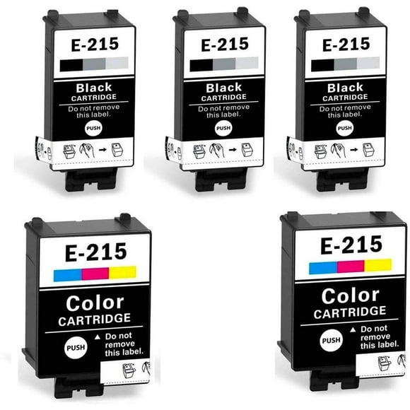 215 cartuchos de tinta T215 remanufacturados VividInk para impresora color Negro