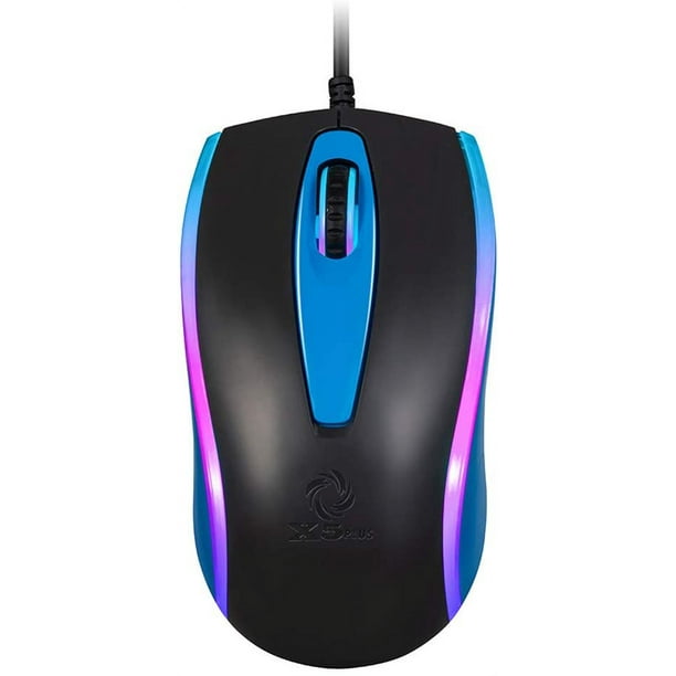 C Wired Mouse 1200DPI Rainbow Breathing Light USB Computer