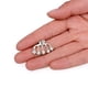 thumbnail image 3 of 1 par de mujeres encantadoras de cristal en apariencia de estrella para los oídos Pin Wrap pendientes brazalete de la joyería Fernando Zarcillos, 3 of 8