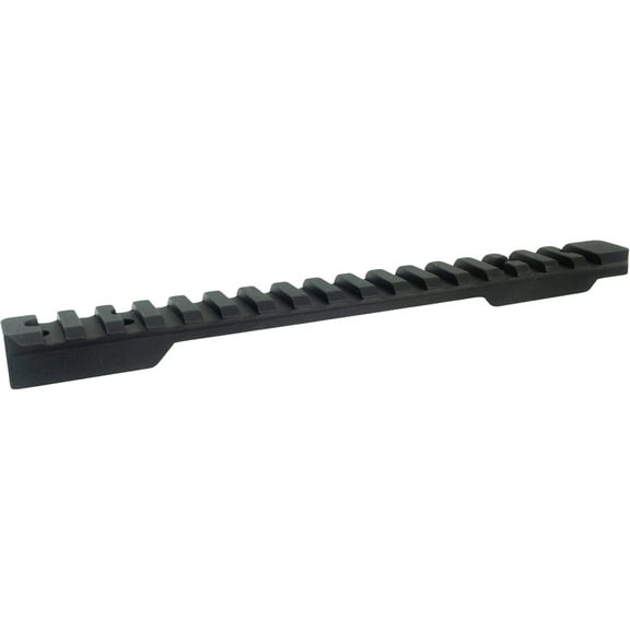 Talley 1-Piece Picatinny Style Scope Base Savage 110 Through 116 Flat Rear, Axis Long Action (6-48 Screws) Matte Black