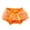 Orange, variant on Timegard Newborn Girls Baby Clothes Toddler Cute Cotton Comfy Ruffle Shorts with Bow Tie 0-24 Months
