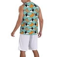 thumbnail image 2 of Honeii Cute French Bulldog print basktball shirt for men and women, Unisex basketball jersey for Theme party-4X-Large, 2 of 6