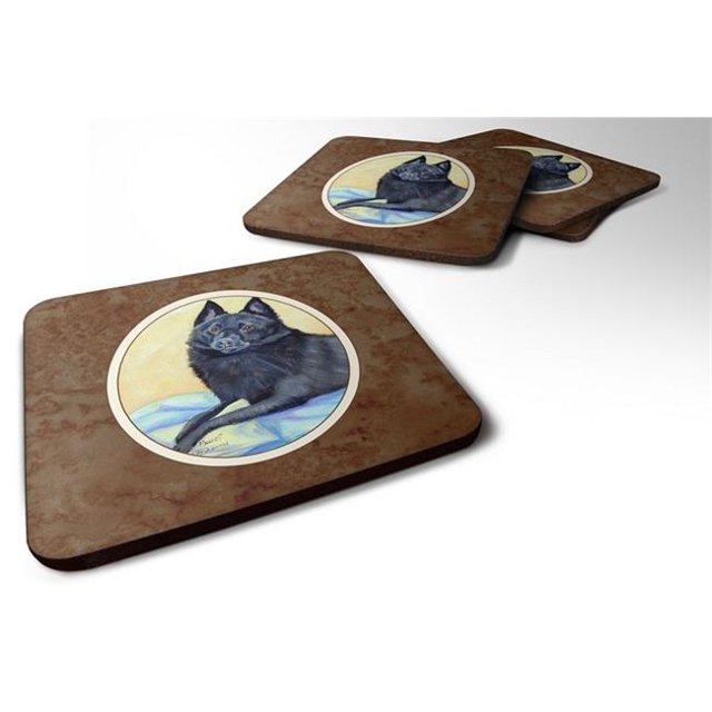 Carolines Treasures 7152FC Schipperke Doux Rêves Sous-Verre en Mousse, Lot de 4