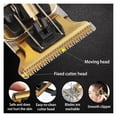 thumbnail image 3 of Recortadora de pelo inalámbrica para barba para hombre, recargable por USB, carga rápida, larga duración de la batería., 3 of 5