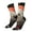 2 Black-2, variant on Abstract Red Koi Fish Art Pattern Sport Socks for Women and Men Crew Socks Sporty Calf Socks Casual Socks