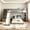 Gray, variant on AUU Twin Over Twin Bunk Bed with Stairway, 2 Drawers, and Slide – Space-Saving Bedroom Furniture