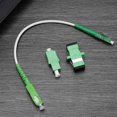 thumbnail image 5 of VGOL LC/APC-SC/APC Fiber Optic Patch Cable - Singlemode Simplex Jumper with Adapters and Couplers 20CM, 5 of 5