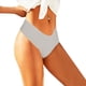thumbnail image 3 of Gibobby Calzoncillos de encaje para mujer Ropa interior de algodón de tanga de seda de hielo sin costuras para mujer(Caqui,XL), 3 of 4