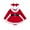 Red, variant on Infant Baby Girl Christmas Dress 3M 6M 12M 18M 24M Santa Claus Romper Dress Long Sleeve Christmas Dress Cute Winter Clothes