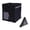 Black, variant on Foldable Collapsible Camping Storage Bin, Waterproof Outdoor Trash Can for Picnic, Brown