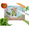 thumbnail image 2 of Yorkshire Terrier 2 Spring Glass Cutting Board Large, 2 of 2