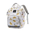 thumbnail image 1 of Bolsa de pañales impermeable para mamás, bolsas multifunción de gran capacidad para cochecito de bebé, maternidad, recién nacido, mochilas de viaje al aire libre, 1 of 4