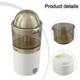 thumbnail image 2 of WinWay Electric Citrus Juicer Squeezer Wireless Juice Extractor Machine Usb Charge,white, 2 of 10