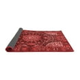 thumbnail image 2 of Ahgly Company Indoor Square Medallion Red Traditional Area Rugs, 3' Square, 2 of 4
