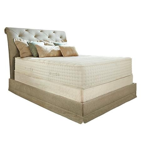 PlushBeds 10" Medium-Firm Botanical Bliss Latex Mattress - Queen - Walmart.com
