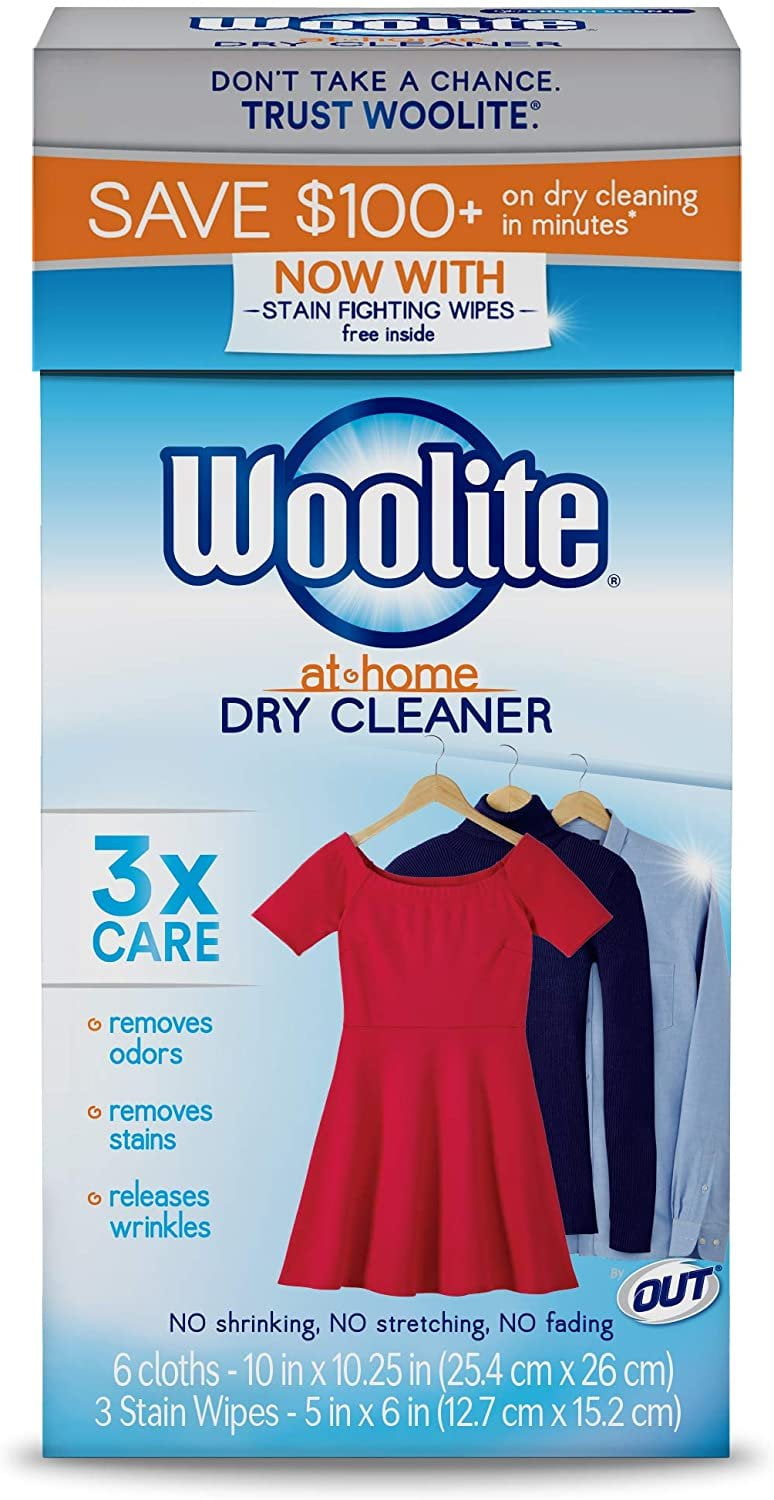 dry cleaning sheets walmart