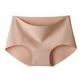thumbnail image 1 of cfhntfmh Women's Seamless Briefs Mid Rise Seamless Full Coverage Underwear Comfort Breathable Workout Panties, 1 of 4