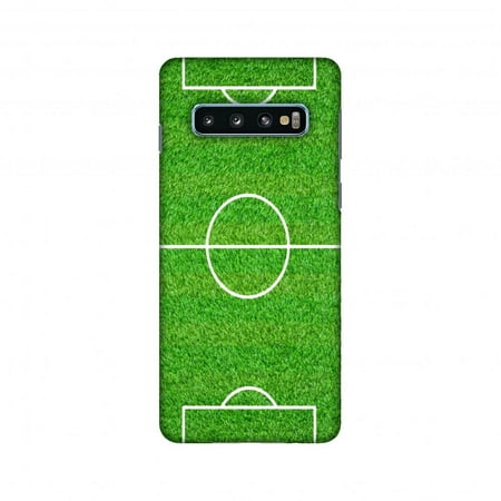Samsung Galaxy S10 Case, AMZER Ultra Slim Hard Shell Designer Printed Case for Samsung Galaxy S10 - Football - Love Football - Soccer