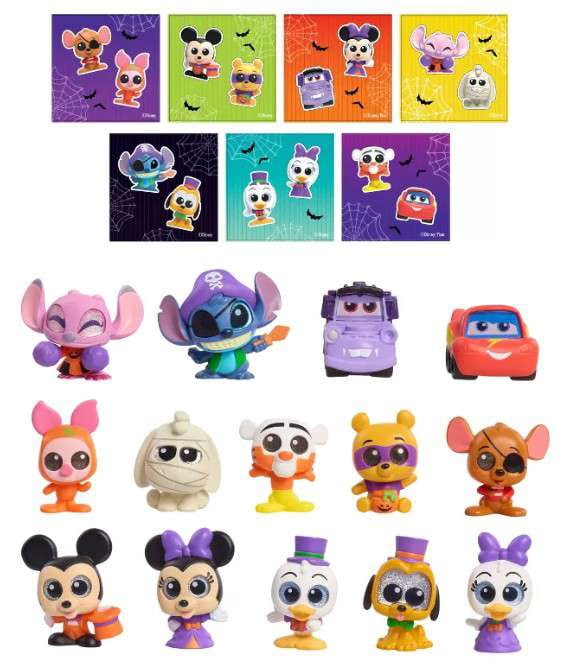 Disney Doorables Haunted Halloween Figures Countdown Calendar (21 Surprises)