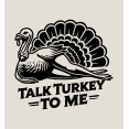 thumbnail image 2 of Thanksgiving Talk Turkey To Me Adult Sand Long Sleeve Hoodie-Small, 2 of 3
