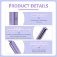 thumbnail image 3 of Rechargeable Mini Hair Straightener,Cordless Hair Straightener Brush,Portable Straightening Brush with Negative Ion,Hot Comb Hair Straightener Hot Tools,Lightweight & Mini for Travel, 3 of 5