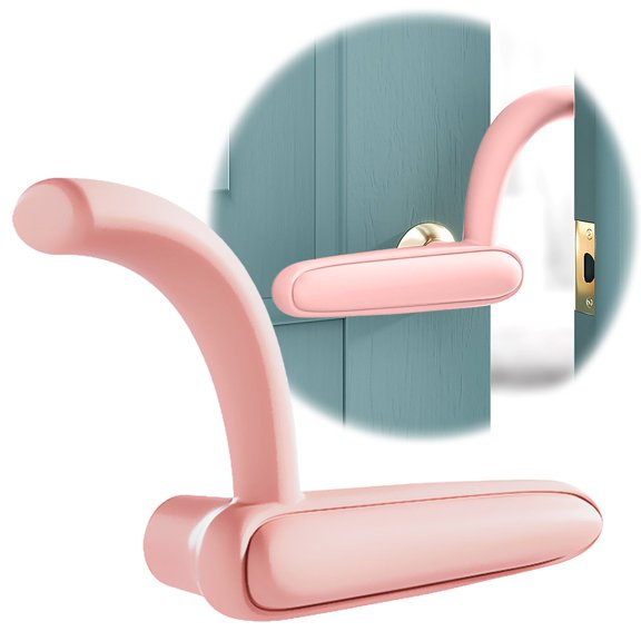 Doorknob Guard Door Stopper for Safety Prevents Pinching Kitchen Bathroom Living Durable and Flexible Door Handle Cover
