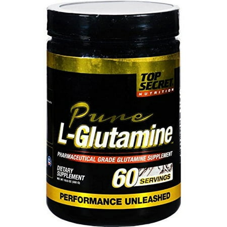 Top Secret Nutrition L-Glutamine - Pure - Jar - 10.6 oz
