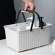 thumbnail image 1 of Cesta de baño Inerposs Cesta portátil para artículos de tocador Cesta de plástico para guardar artículos de tocador Cesta de baño con drenaje Cesta de almacenamiento para baño, 1 of 7